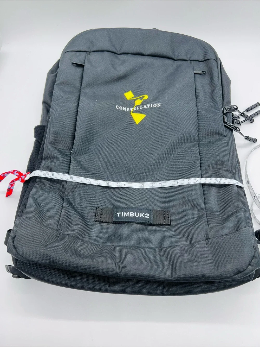Timbuk2 Black Parkside Backpack with Yellow Constellation Logo NWT